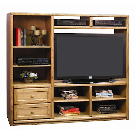 66 Inch Mid Entertainment Center